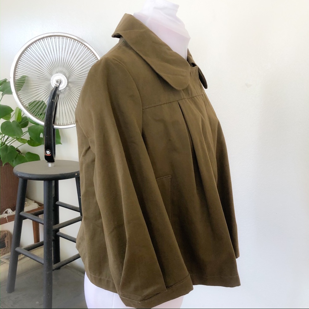 See by Chloe - Olive cropped cape jacket